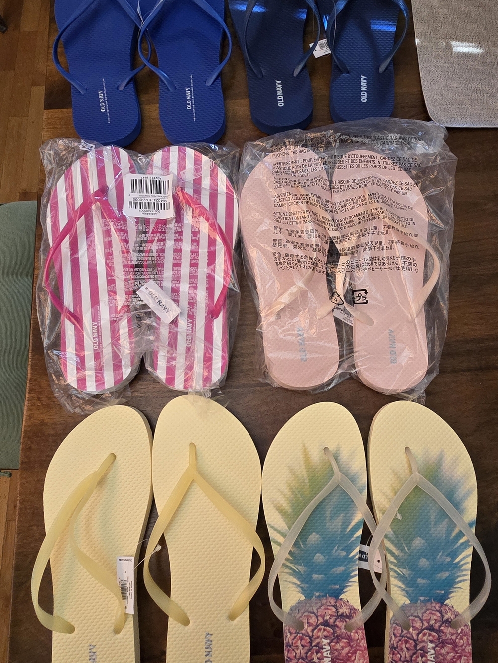 All New! Old Navy Womens flip flops